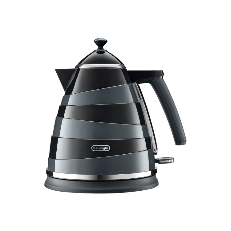 Delonghi Avvolta Kettle and Toaster Set - Black