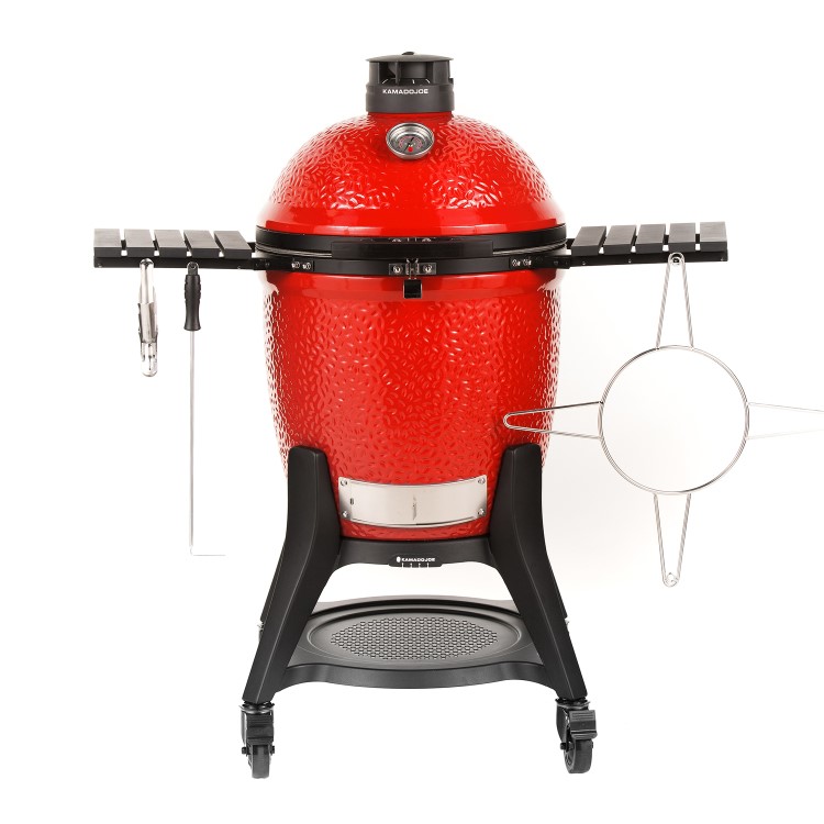 Kamado Joe Classic III Charcoal BBQ Grill with Adventurer Pack