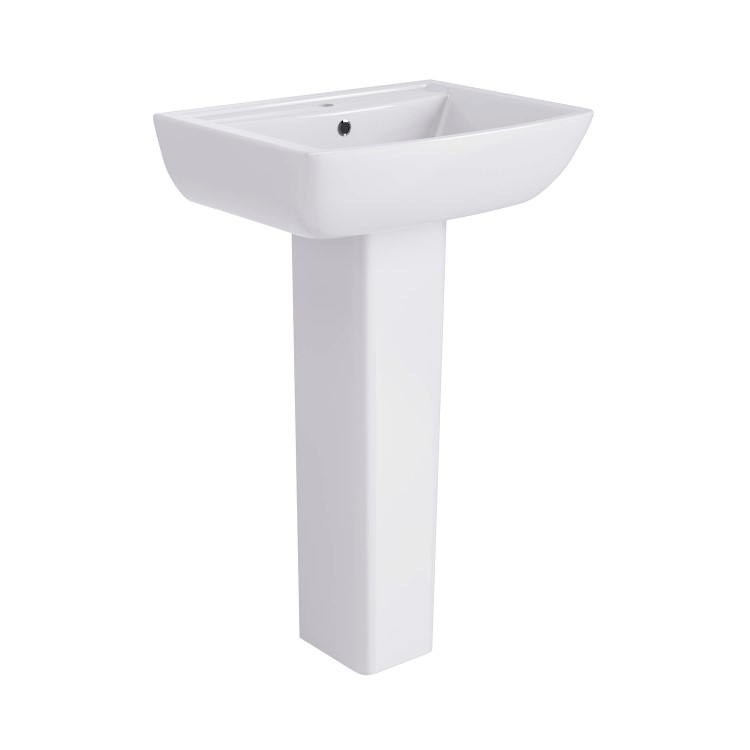 Modern Pedestal Basin 556mm - Laurel