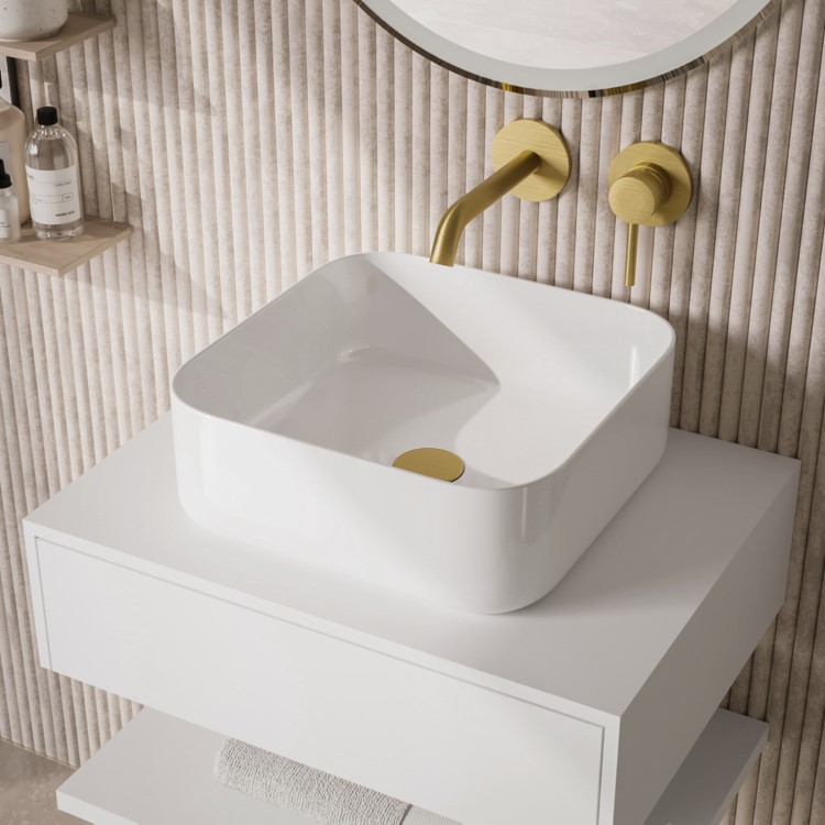 GRADE A1 - Dover 385mm Countertop Basin