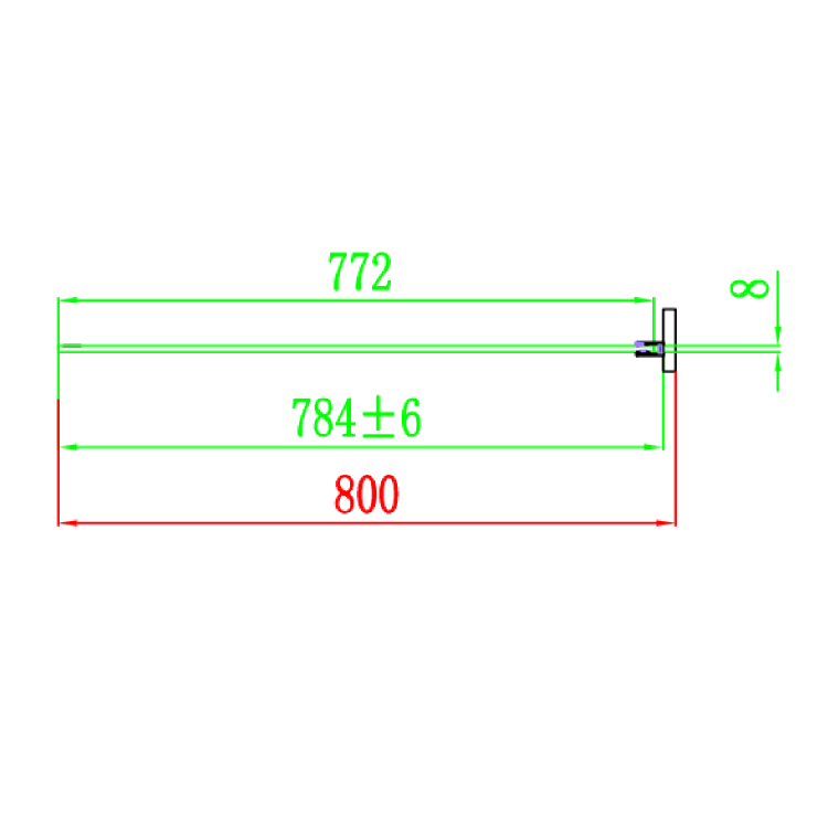 Fluted Glass 1000x800mm Sliding Shower Enclosure Right Hand - Matira