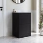 500mm Black Countertop Vanity Unit - Palma