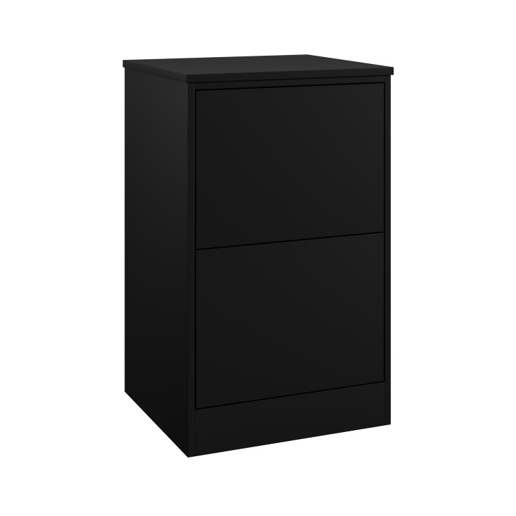 500mm Black Countertop Vanity Unit - Palma