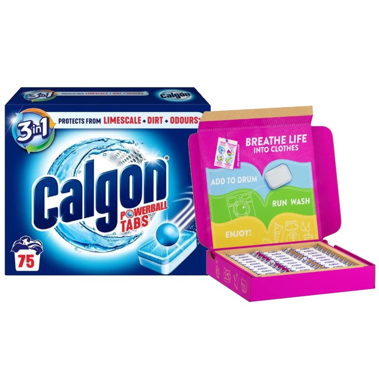 Calgon Washing Machine Tablets & Vanish Tablets Bundle