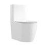 Close Coupled Rimless Toilet with Soft Close Seat - Roma