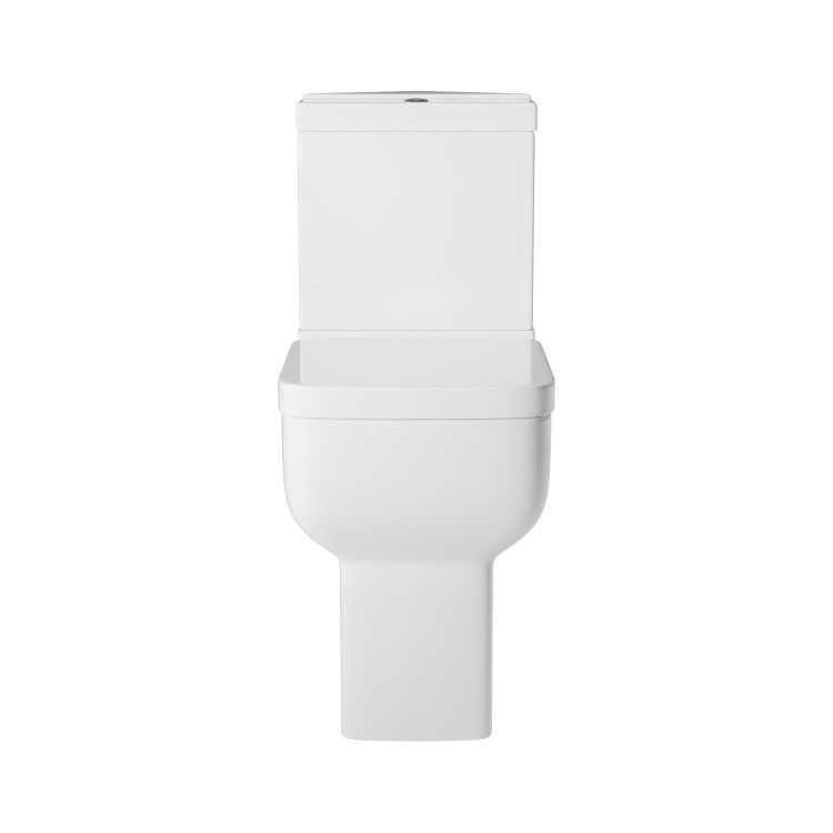 Close Coupled Comfort Height Corner Toilet with Soft Close Seat - Seren