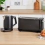 Ninja Perfect Temperature 1.7L Kettle & 3-in-1 Toaster Grill and Panini Press - Black