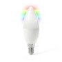 electriQ Smart dimmable colour Wifi Bulb with E14 screw ending - Alexa & Google Home compatible - 10 Pack