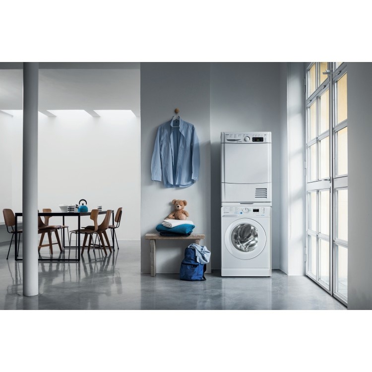 Indesit Push&Go 8kg 1400rpm Washing Machine - White