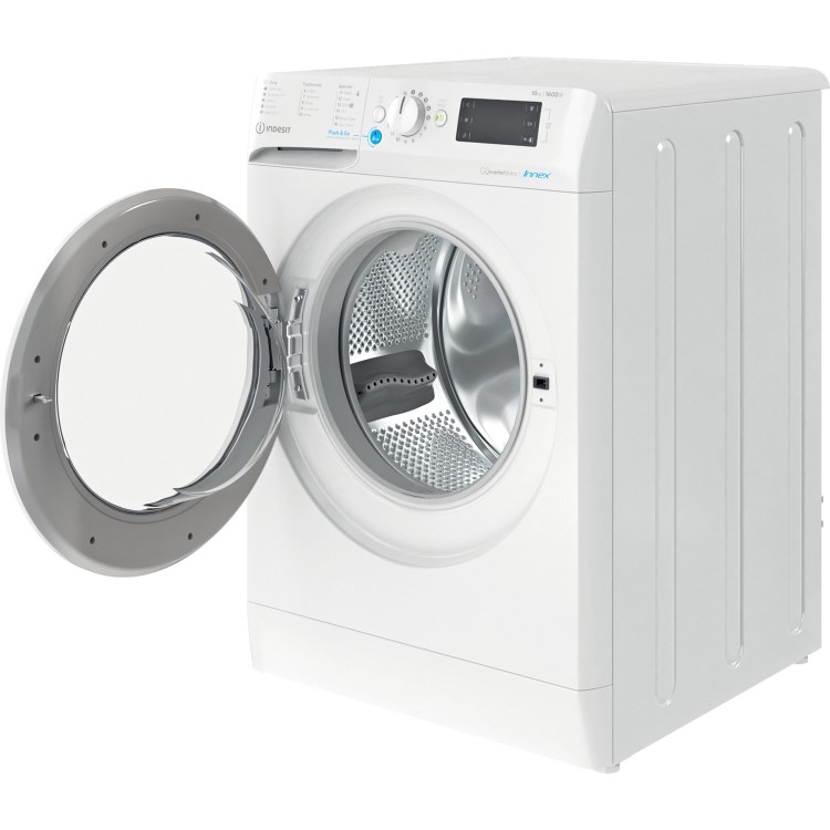 Refurbished Indesit BWE101685XWUKN Freestanding 10KG 1600 Spin Washing Machine White