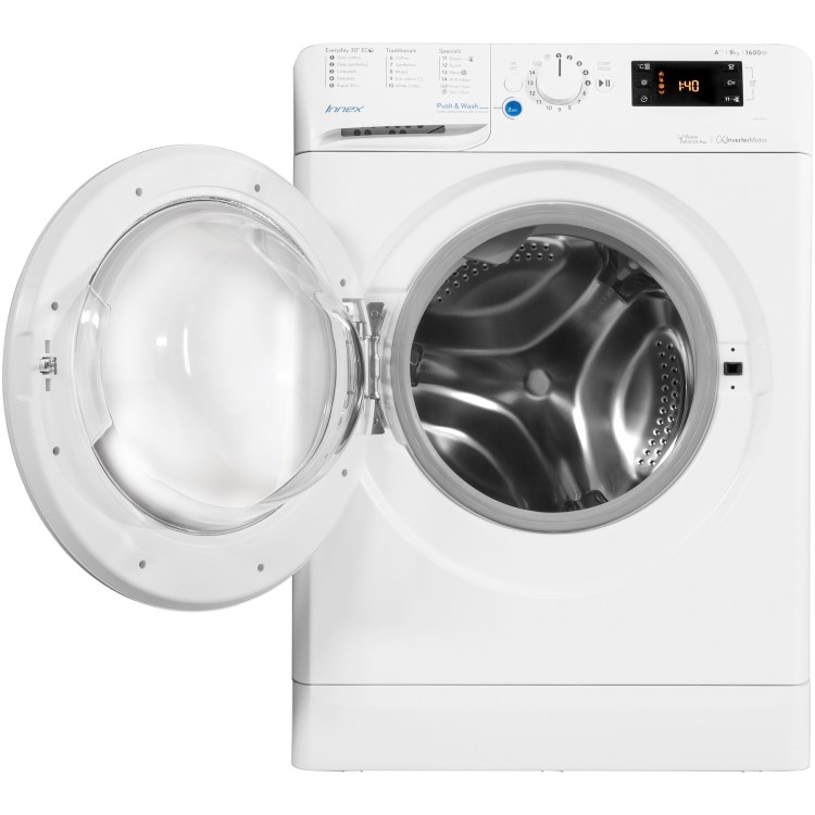 Indesit BWE91683XW Innex 9kg 1600rpm Freestanding Washing Machine - White