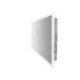 Rectangular Heated Bathroom Mirror with Lights Shaver Socket & Bluetooth Speaker 1200 x 800mm - Divine