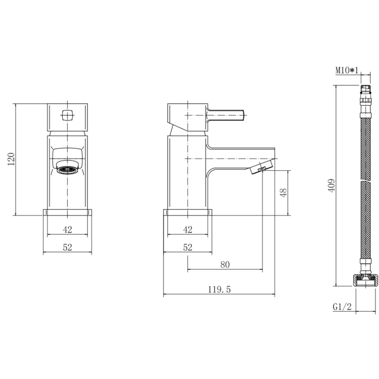 GRADE A1 - Form Basin Mono