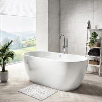 Freestanding Double Ended Bath 1400 x 745mm - Lisbon