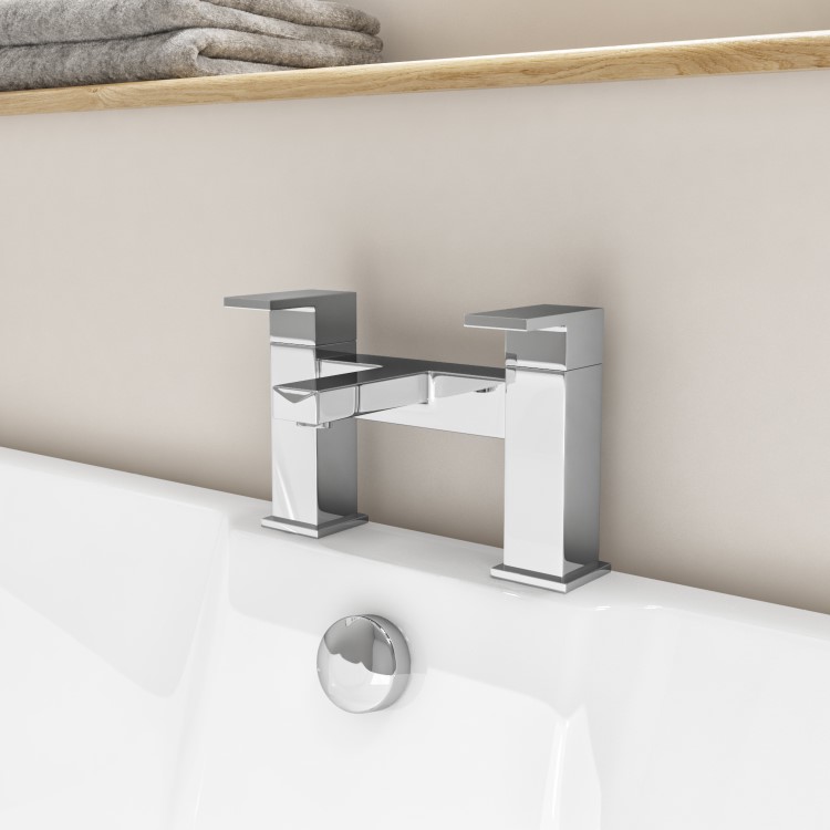 Cube Bath and Basin Tap Pack