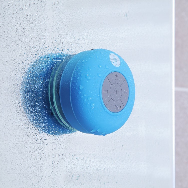 Blue Wireless Splashproof Speaker