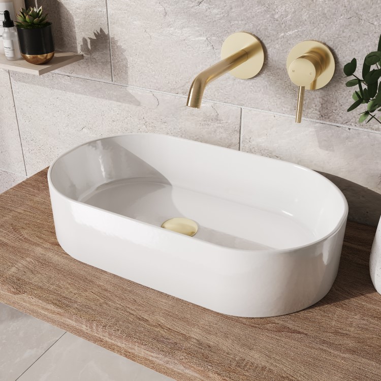 Oval Countertop Basin 525mm - Tennessee