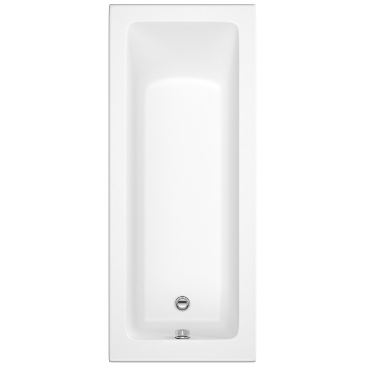 Rutland Square Single Ended Bath - 1700 x 750mm