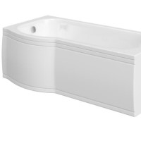 Acrylic P Shaped Bath Front Panel -1500mm