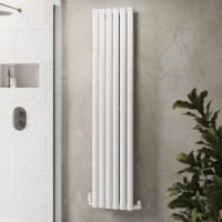 White Vertical Single Panel Radiator 1600 x 360mm - Margo