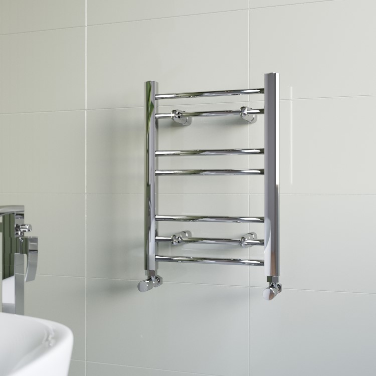 Chrome Towel Radiator 600 x 400mm - Sahara