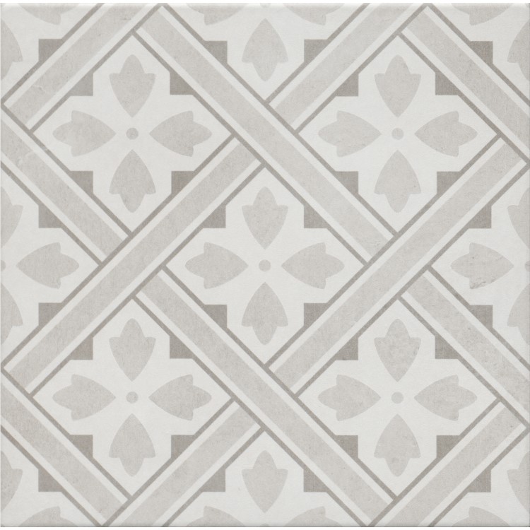 Beige Patterned Floor Tile 330 x 330mm - Belgravia