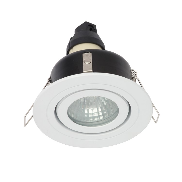 GRADE A1 - Tiltable IP65 Shower Light white