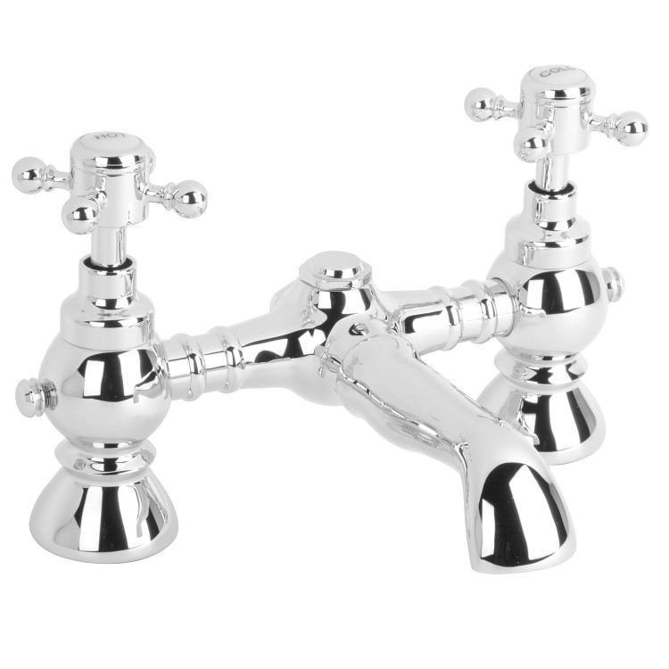 Chrome Bath Mixer Tap - Oxford