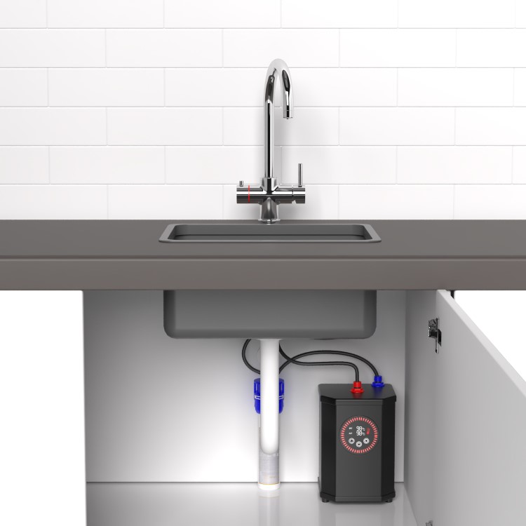 Chrome 3 in 1 Boiling Water Tap  - Pronto Vesta