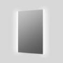 Rectangular Heated Bathroom Mirror with Lights & Shaver Socket 500 x 700mm -Pegasus