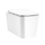 Augusta Soft Close Toilet Seat - Matt White