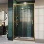 Brushed Brass Traditional Thermostatic Mixer Shower Set with Slide Rail Kit & Hand Shower - Camden