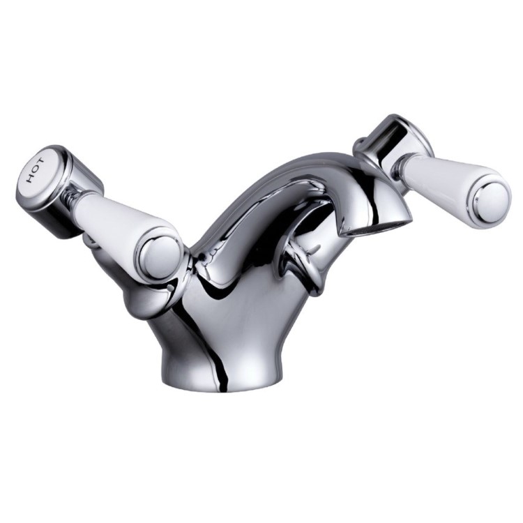 GRADE A2 - Chrome Basin Mixer Tap - Helston