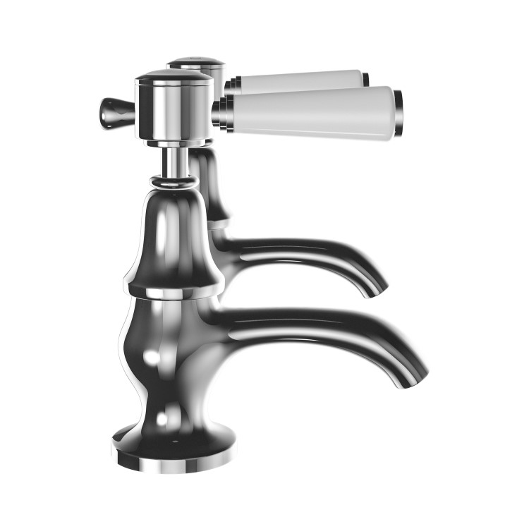 Chrome Basin Pillar Taps - Helston