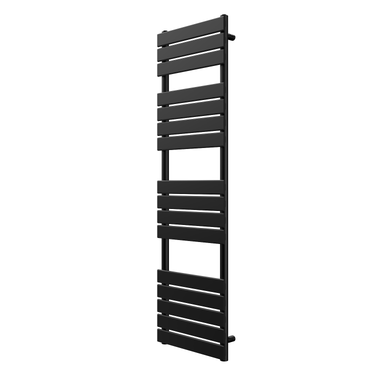 Black Towel Radiator 1600 x 600mm - Tundra