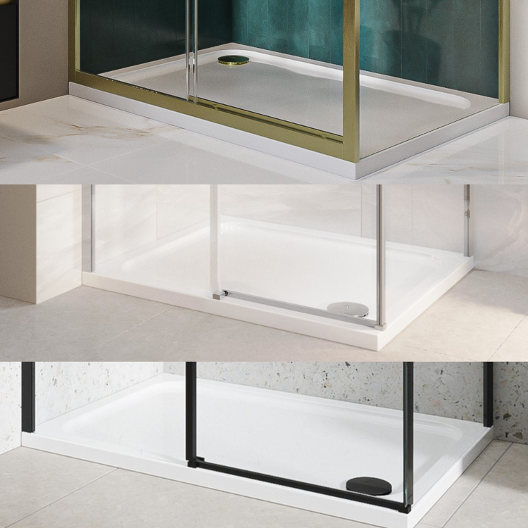 GRADE A1 - Stone Resin Rectangular Shower Tray 1700 x 800mm