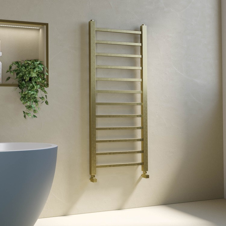 Brass Towel Radiator 1200 x 500mm - Sonoran