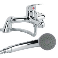 Chrome Bath Shower Mixer Tap - Alfa