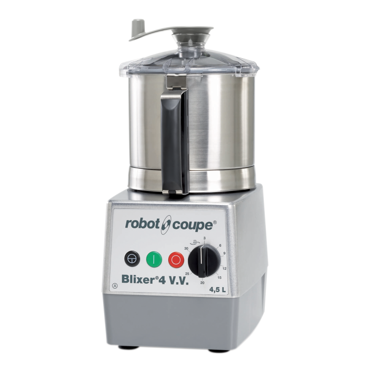 Robot Coupe Blixer 4-V.V. Food Processor 4.5 ltr Bowl 1100W Motor Variable Speed 13 Amp Plug