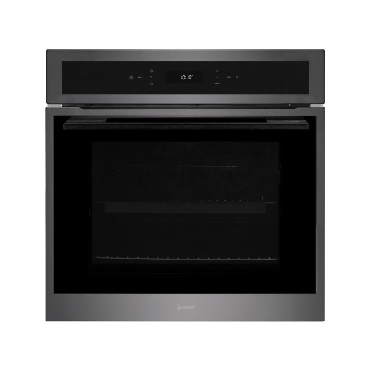 Caple Sense Electric Single Oven with Pyrolytic Cleaning - Gunmetal Grey