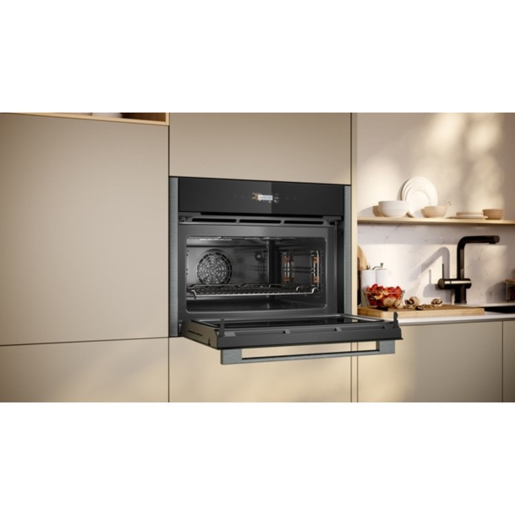 Neff N70 Built-In Combination Microwave Oven - Graphite