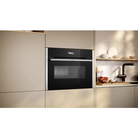 Refurbished Neff N70 C24MR21N0B Built In 45L 900W Combination Microwave Oven Stainless Steel