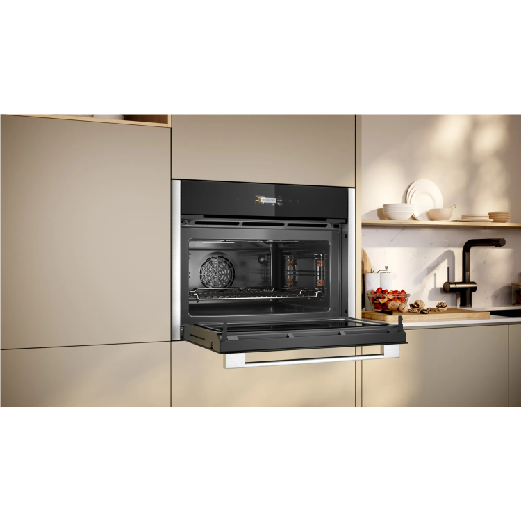 Refurbished Neff N70 C24MR21N0B Built In 45L 900W Combination Microwave Oven Stainless Steel