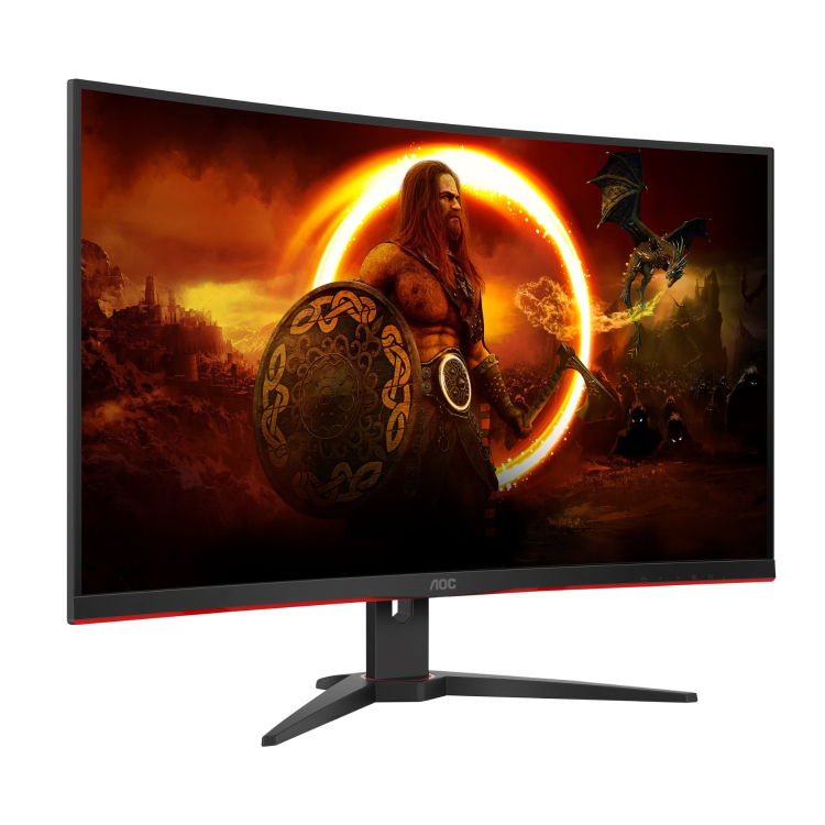 AOC C27G2ZE/BK 27" Full HD 240Hz Curved Gaming Monitor