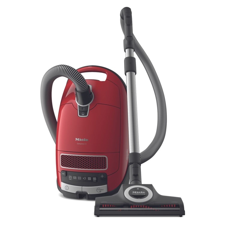 Miele Complete C3 Cat & Dog Flex Cylinder Vacuum Cleaner - Autumn Red