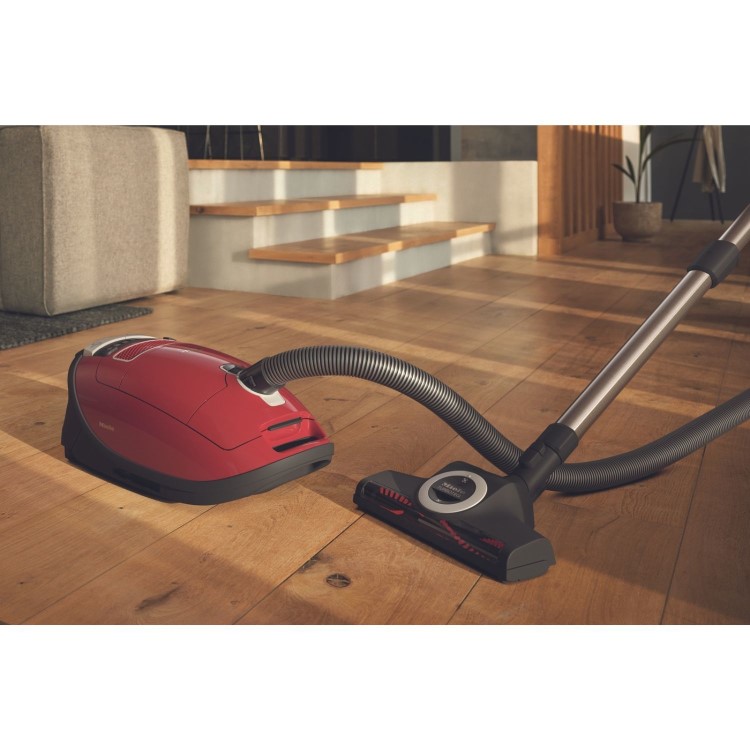 Miele Complete C3 Cat & Dog Flex Cylinder Vacuum Cleaner - Autumn Red