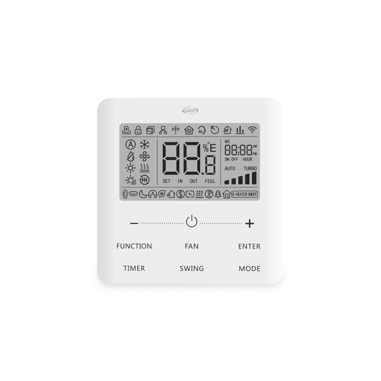 CASMS5 Argo 18000 BTU Ceiling Cassette Air Conditioner with Heat Pump Wired Controller and WiFi