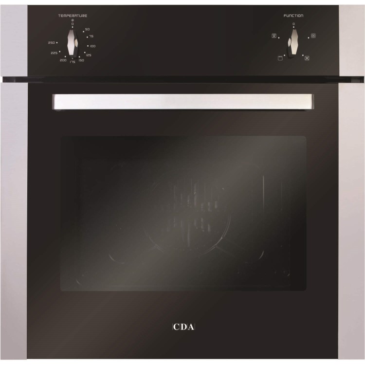 CDA CBG200SS Gas Hob And Four Function Electric Single Fan Oven Pack