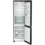 Liebherr 361 Litre Freestanding Fridge Freezer With DuoCooling - BlackSteel