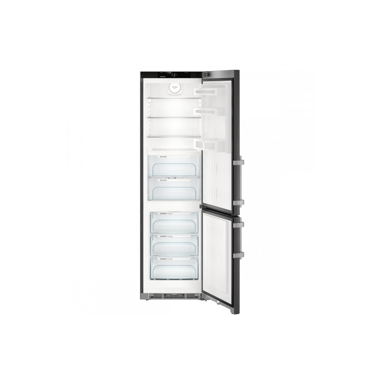 Liebherr CBNbs4815 Comfort BioFresh A+++ 201x60cm 342L Freestanding Fridge Freezer BlackSteel